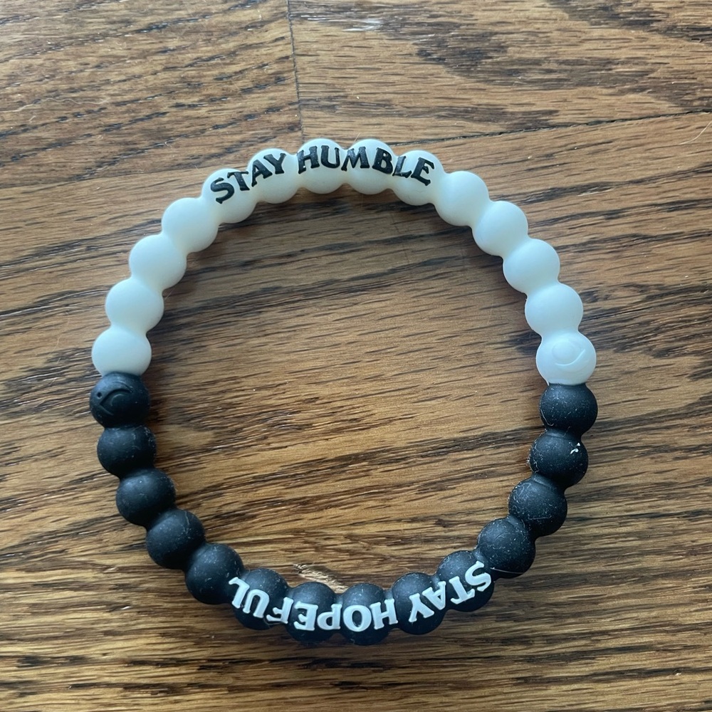 Black and White Beaded Bracelet- Loki’s